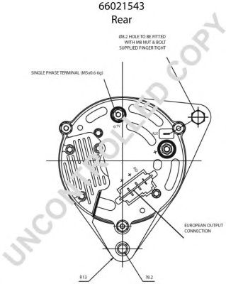 PRESTOLITE ELECTRIC 66021543 -  Генератор